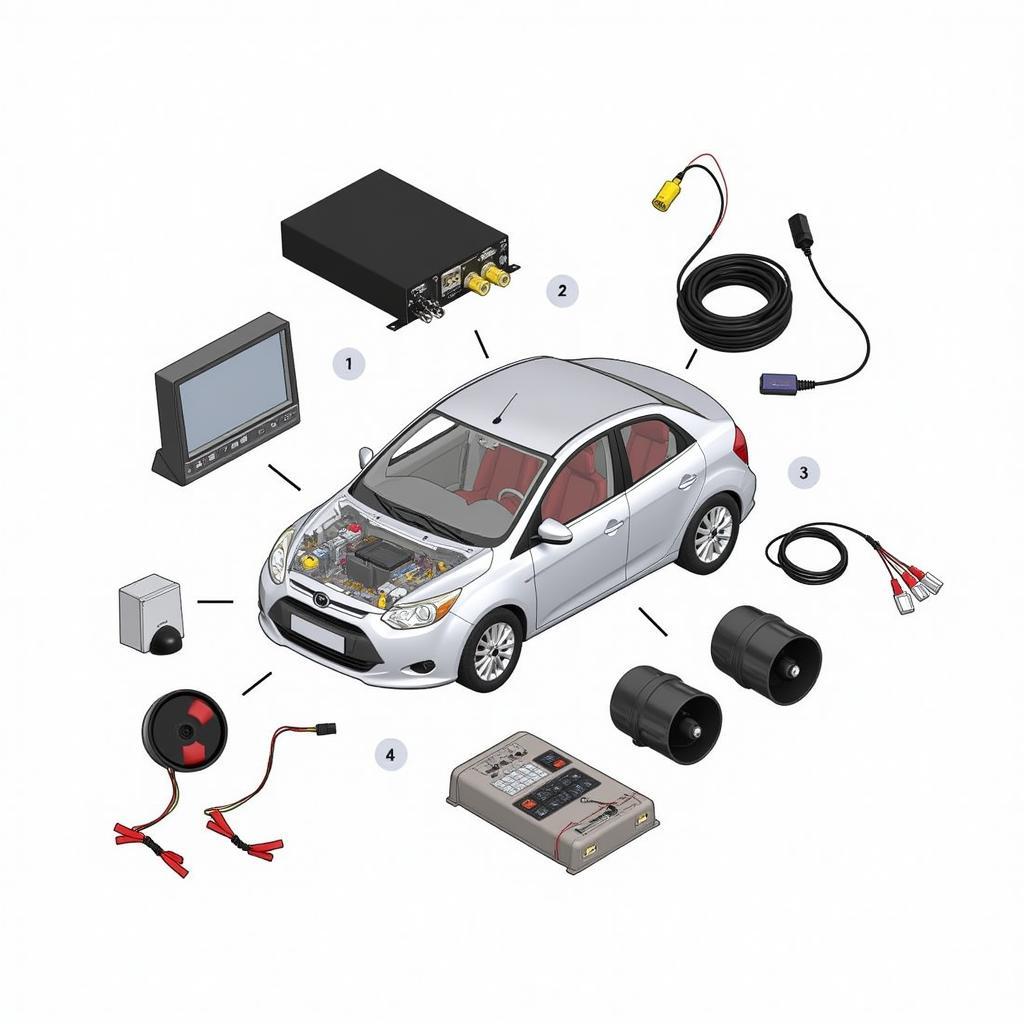 Installation of a Car Alarm System