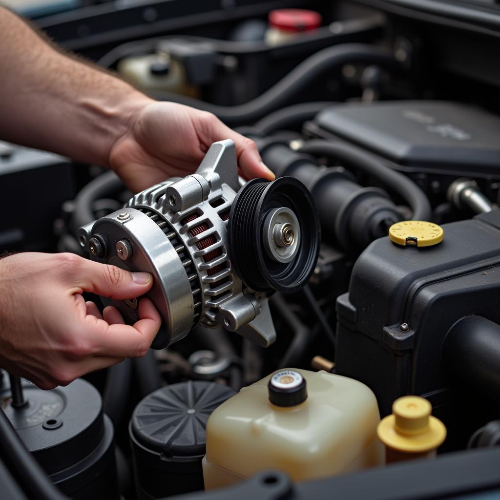 Car Alternator Inspection