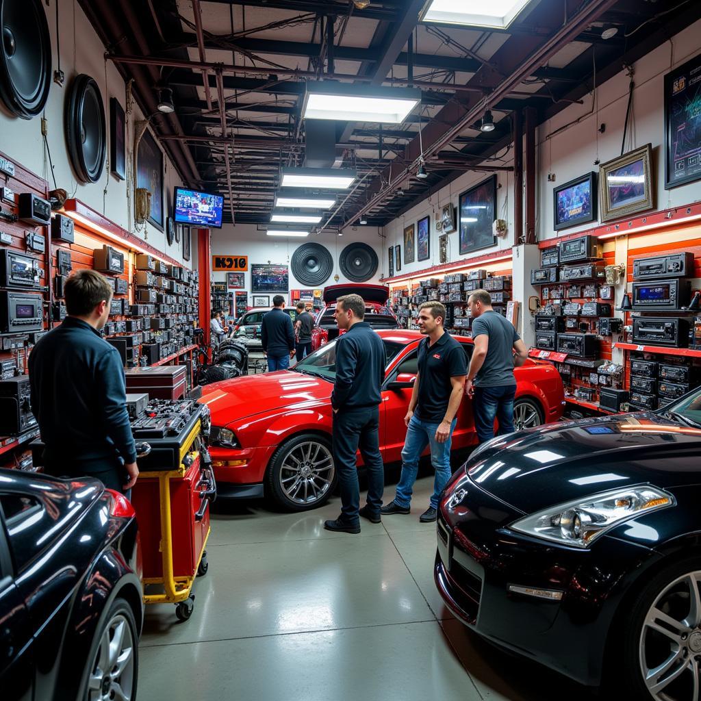 Car Audio Installer Shop