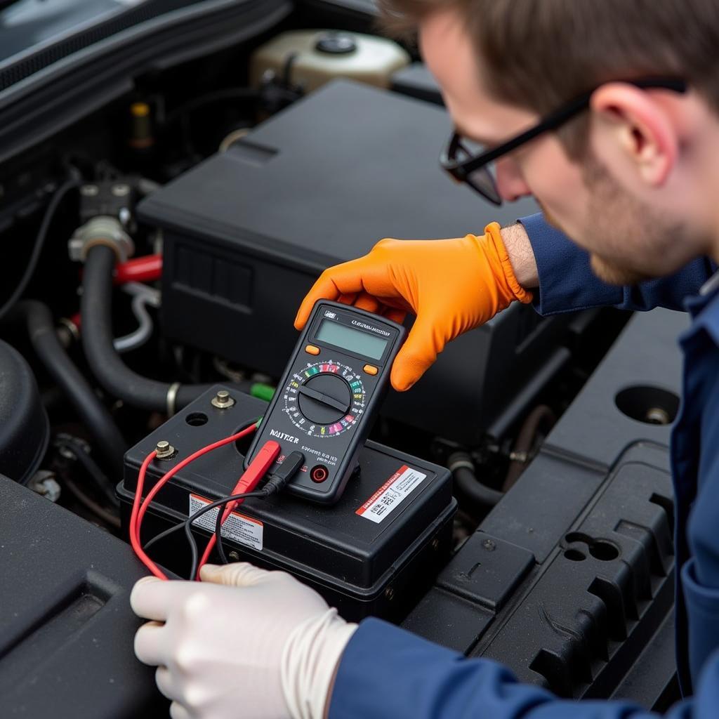 Testing a Car Battery and Alternator