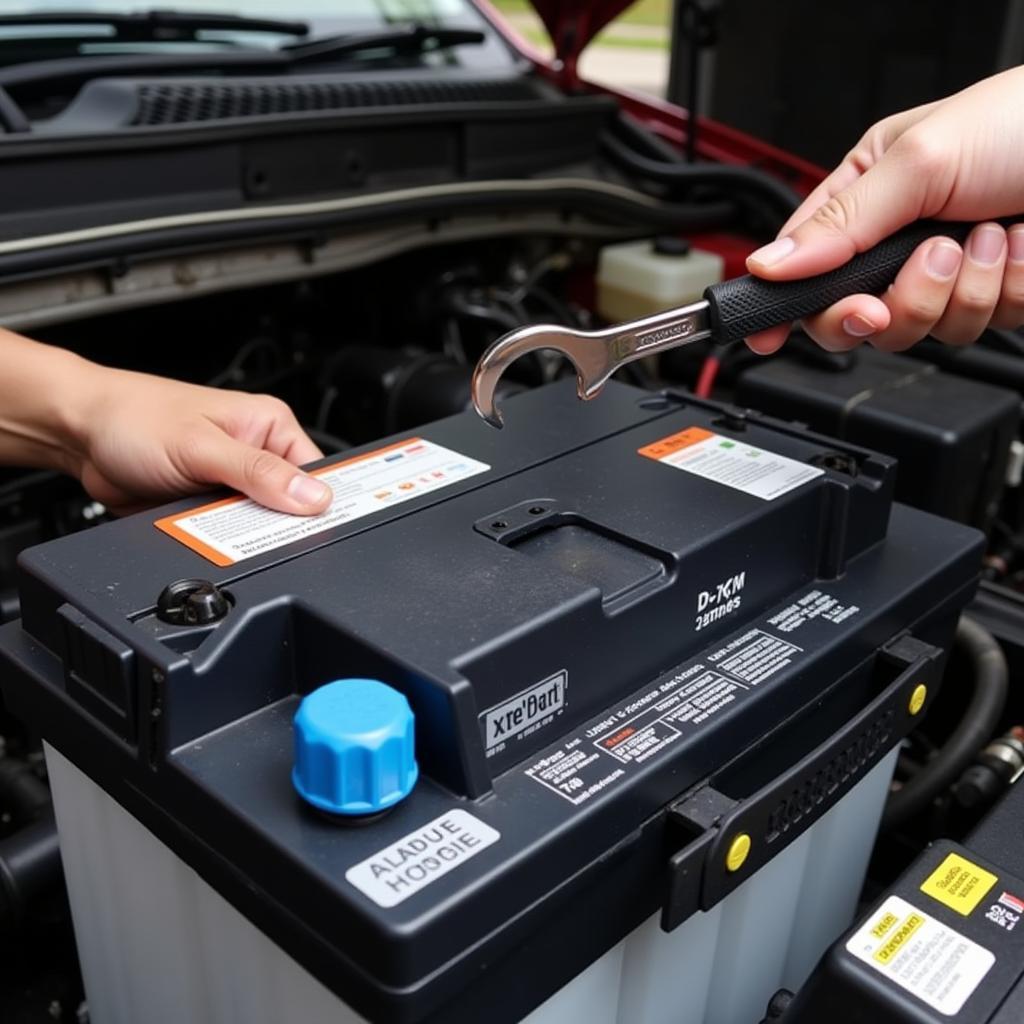 Car Battery Died Idling: New Battery Installation