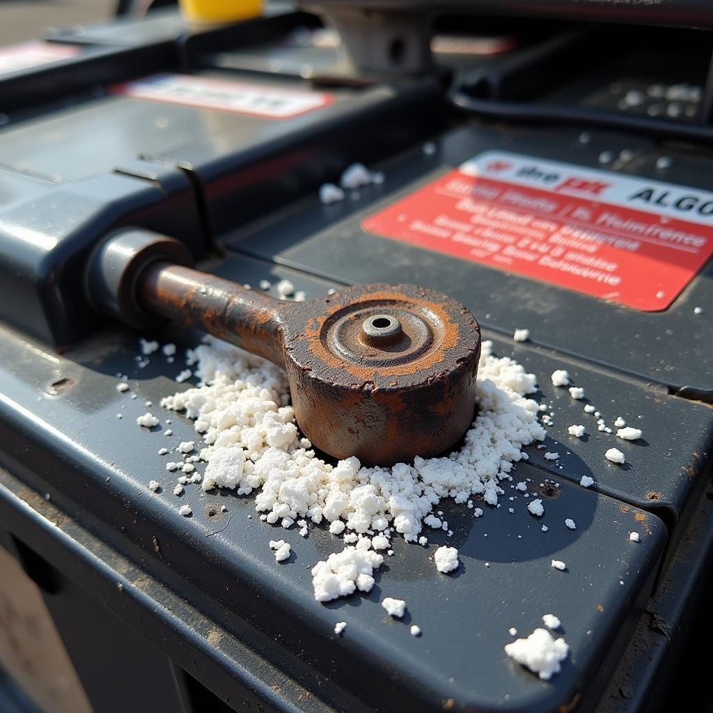 Car Battery Not Recharging: Corroded Terminals