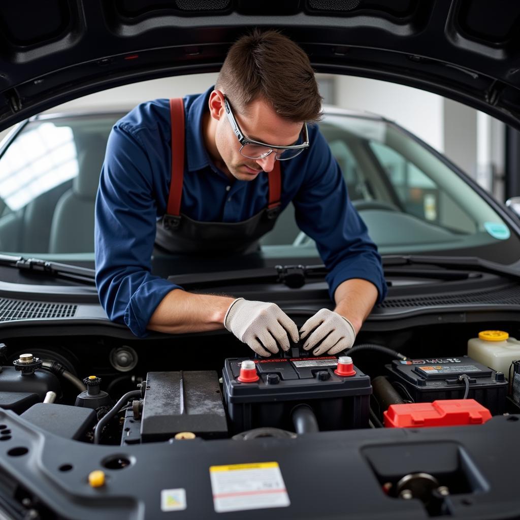 Replacing a Car Battery