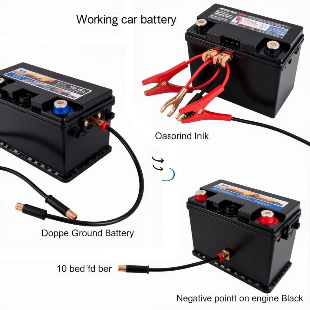 Correct Car Jump Start Cable Connection Procedure