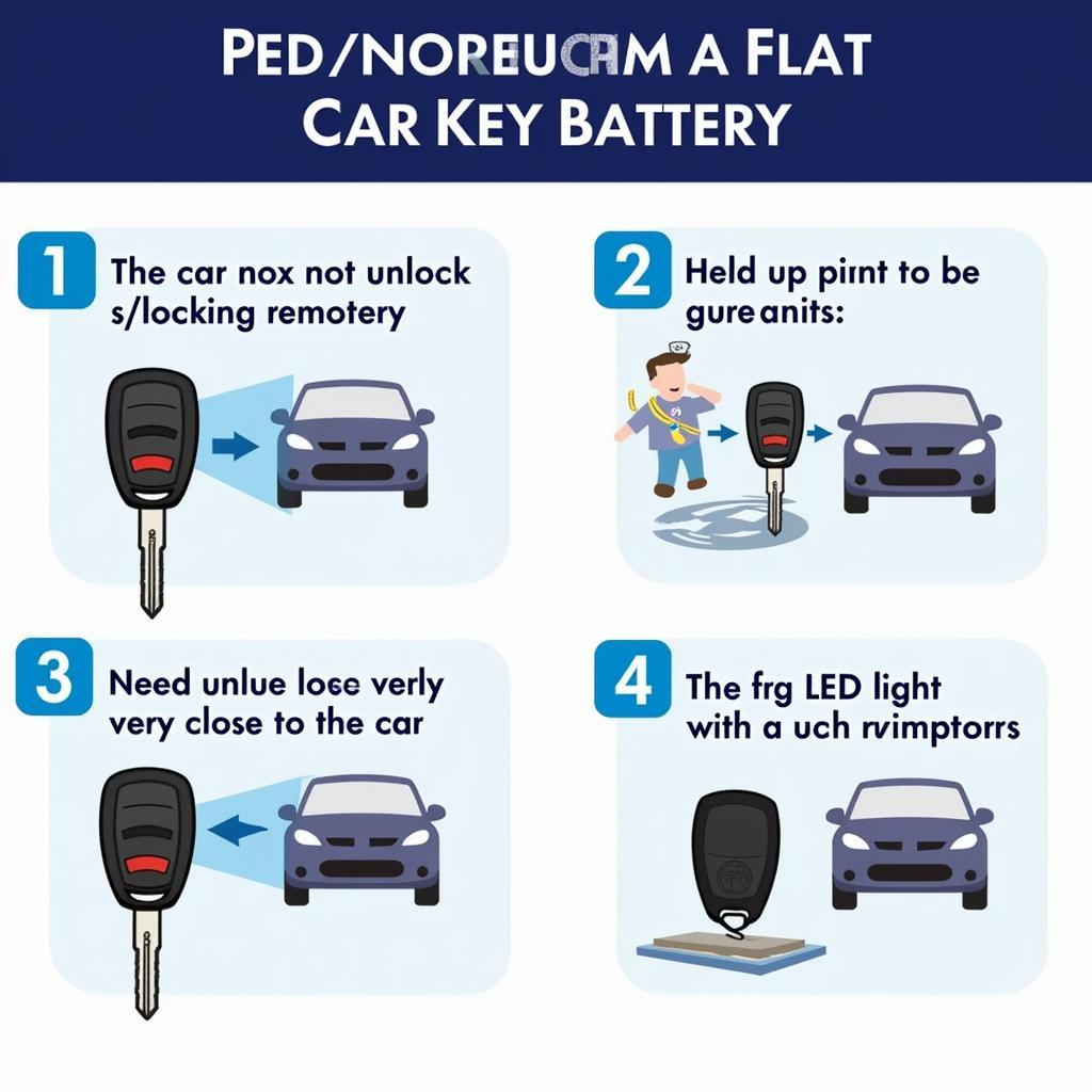 Car Key Battery Flat Symptoms