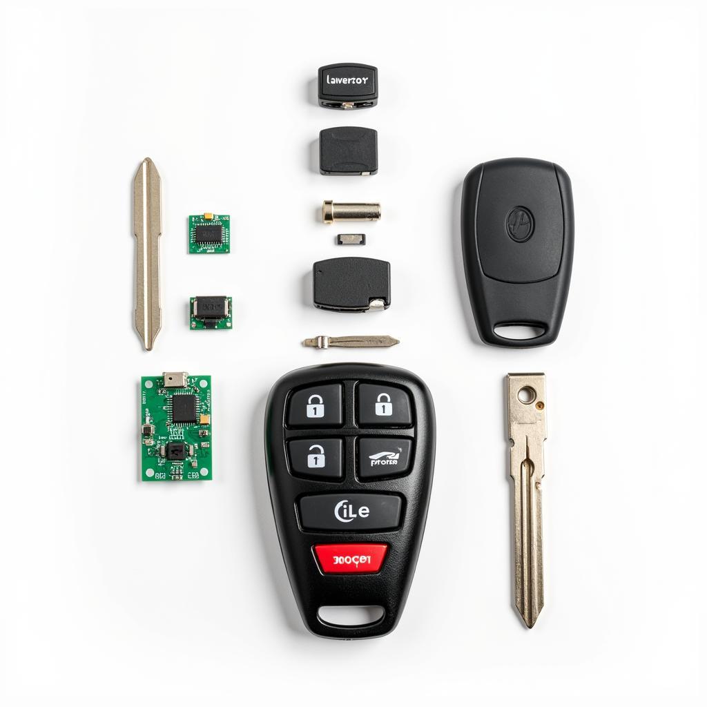 Car Key Fob Internal Components