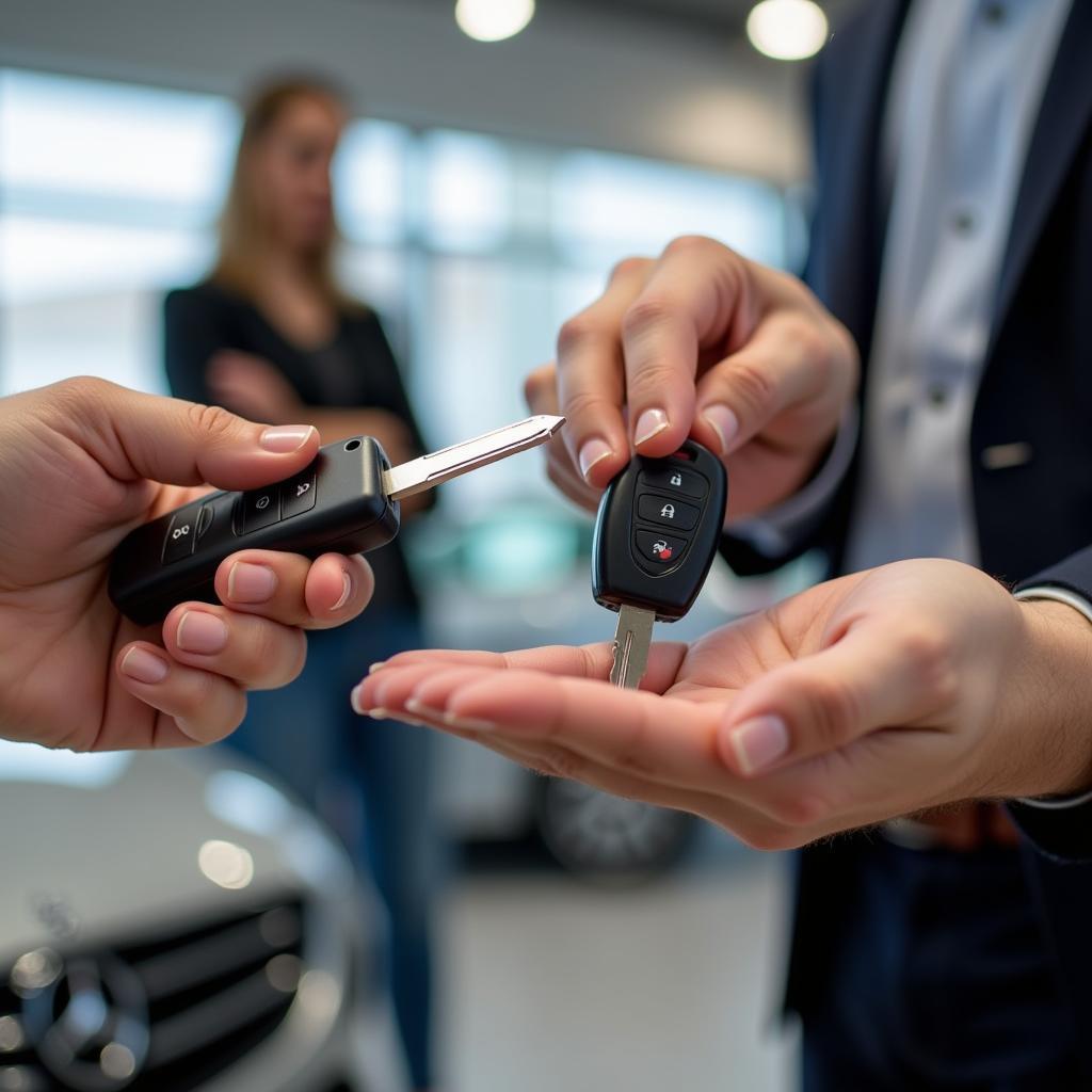 Car Key Replacement at Dealership