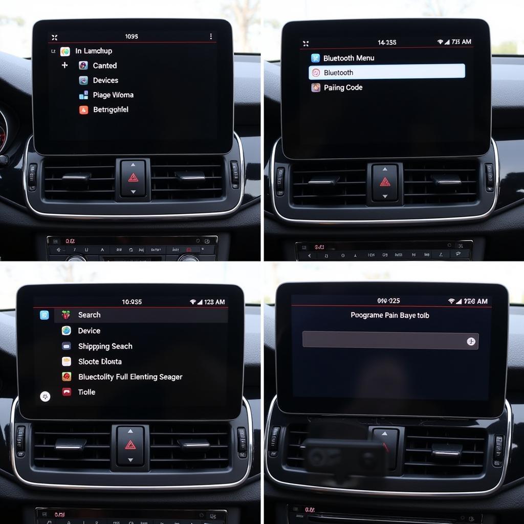 Car Radio Bluetooth Pairing Process