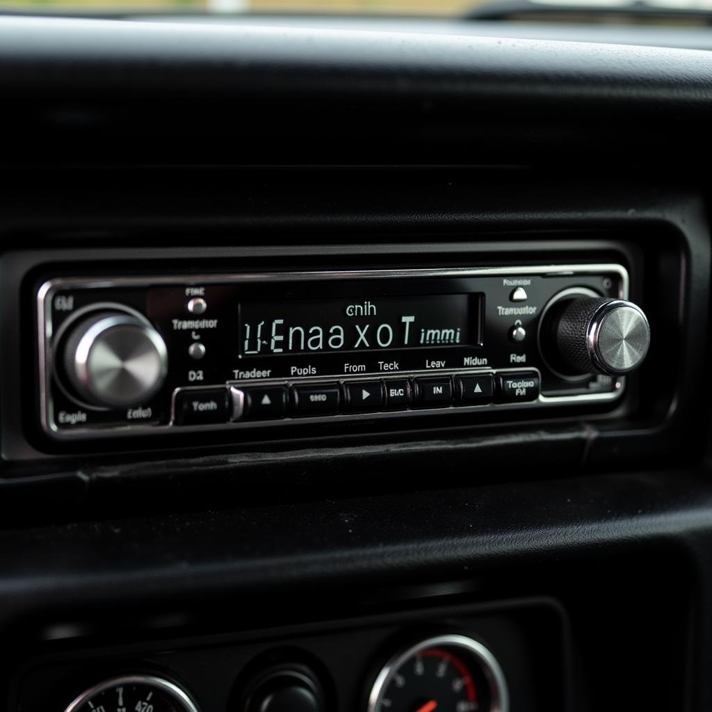 Car Radio FM Transistor Dashboard