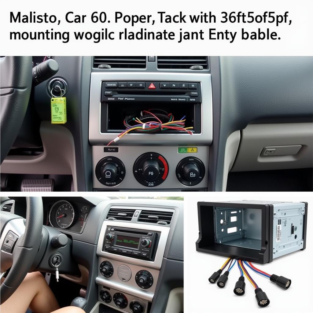 Car Radio Installation in Dashboard