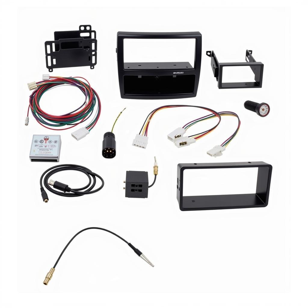 Car Radio Installation Kit Example