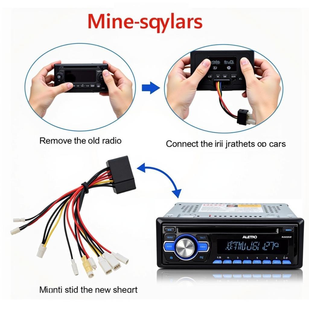 Car Radio Installation Process