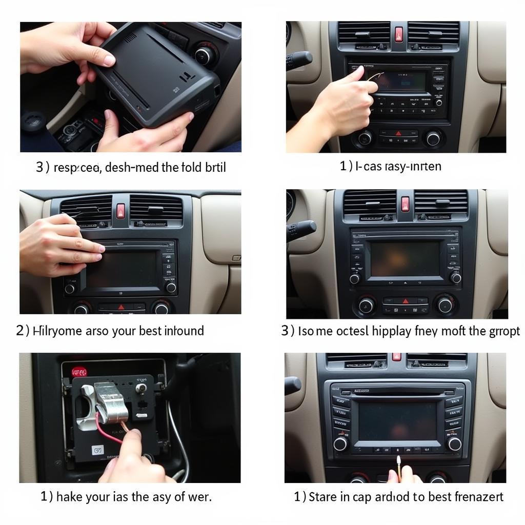 Car Radio Installation Process