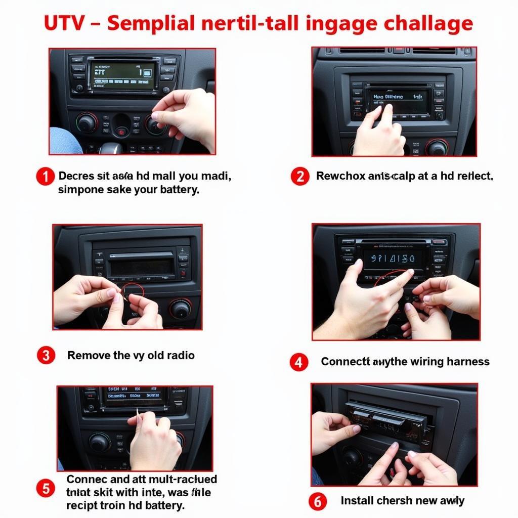 Car Radio Installation Process