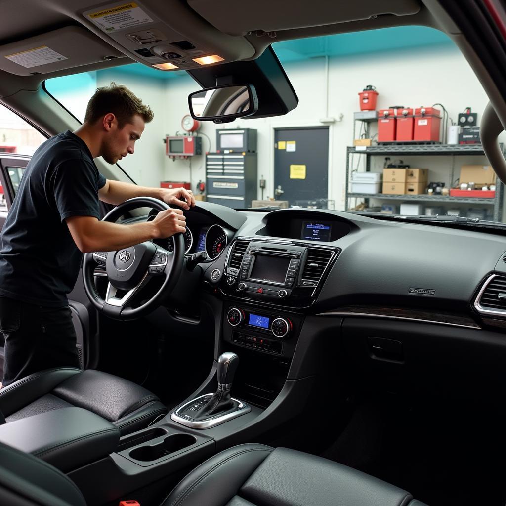 Car Radio Installation Shop