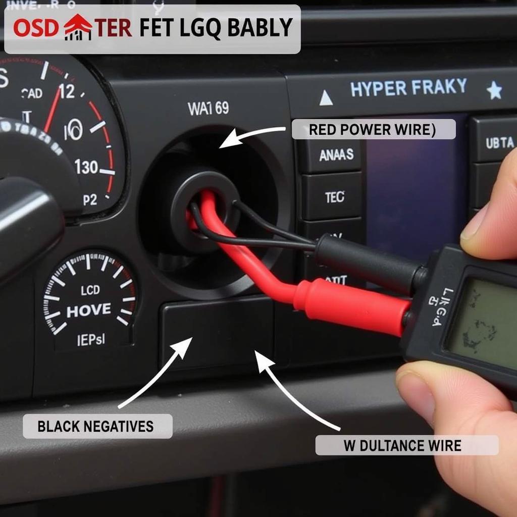 Identifying Car Radio Two Wires