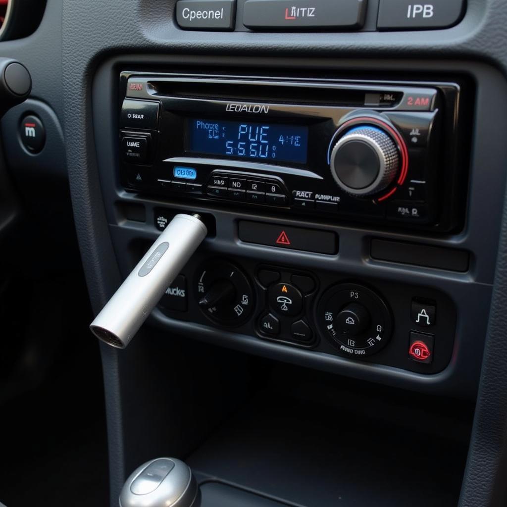 Car Radio USB and Bluetooth Connection