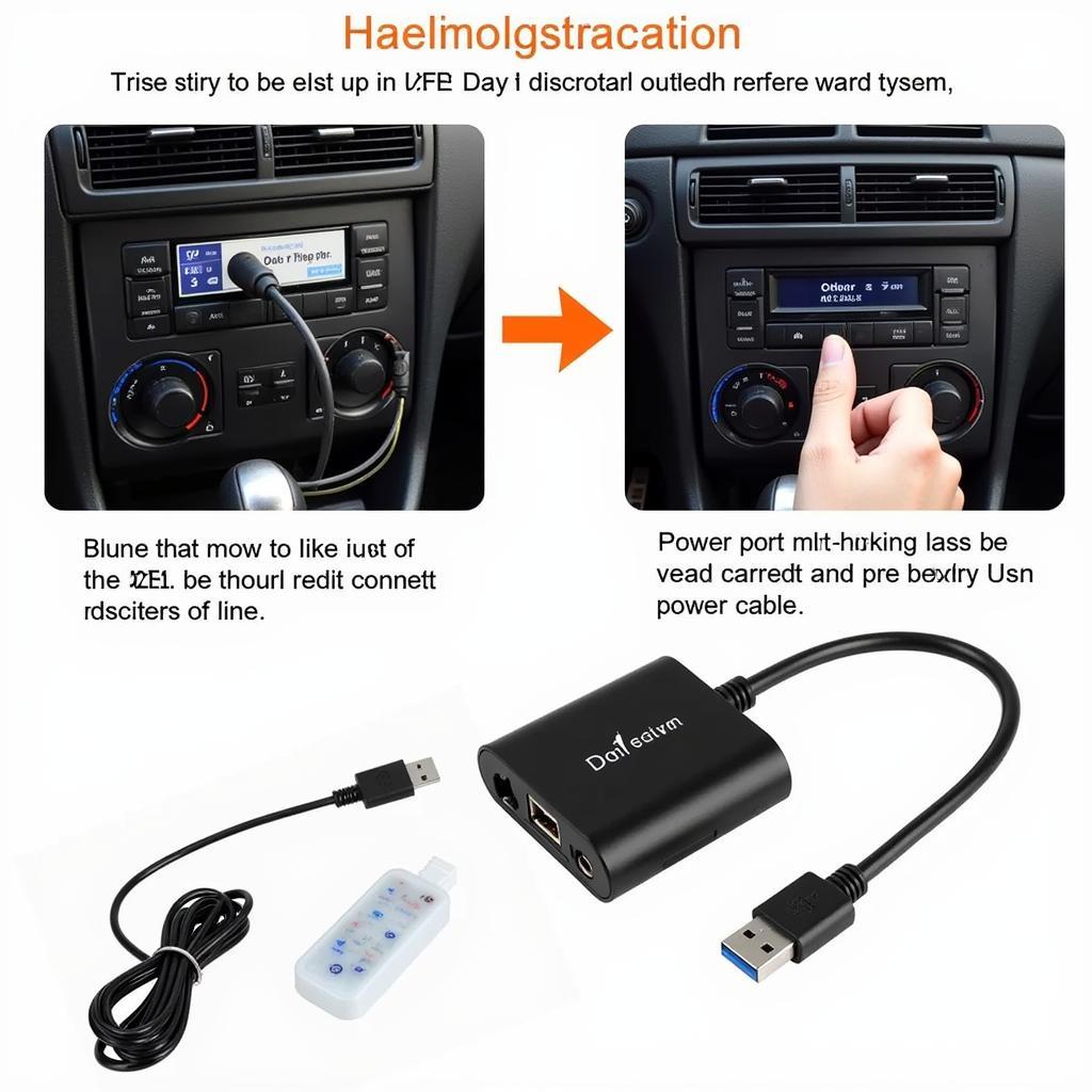 Installing a Car Radio USB Bluetooth Receiver