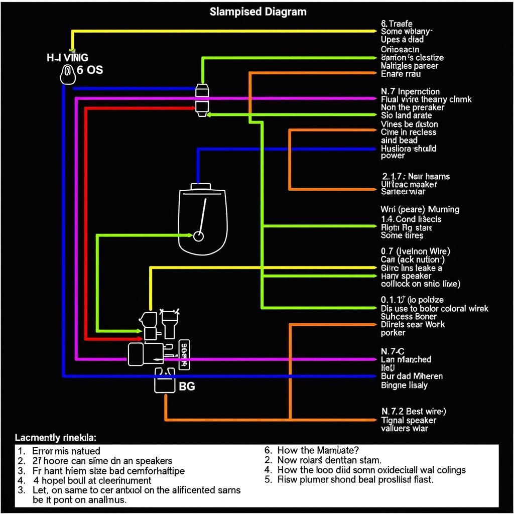 Car Radio Wiring Diagram Example