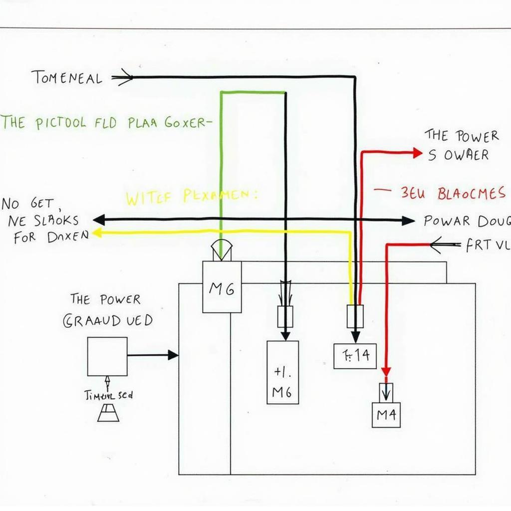 Car Radio Wiring Diagram Example