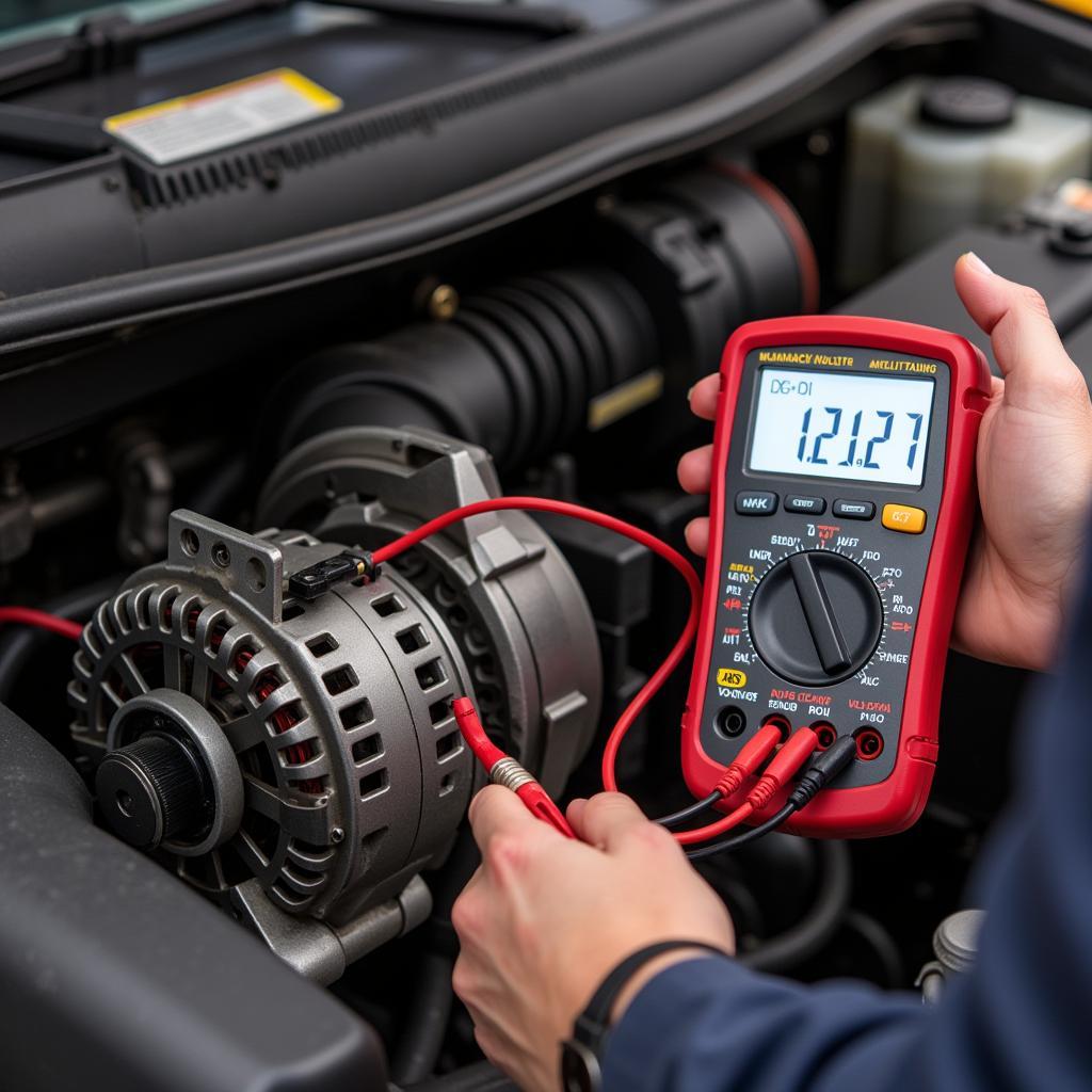 Checking the Alternator After a Battery Replacement