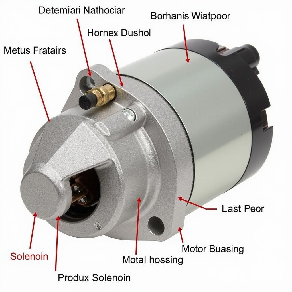 Car Starter Motor