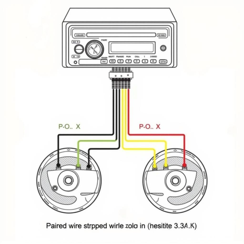 Car Stereo Wiring Diagram Speaker Connections