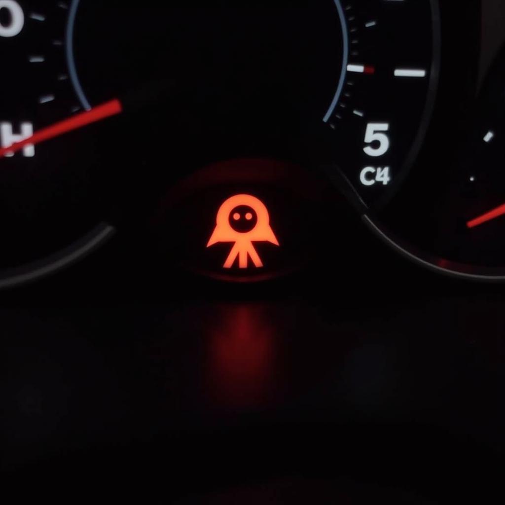 Challenger Brake Warning Light on Dashboard