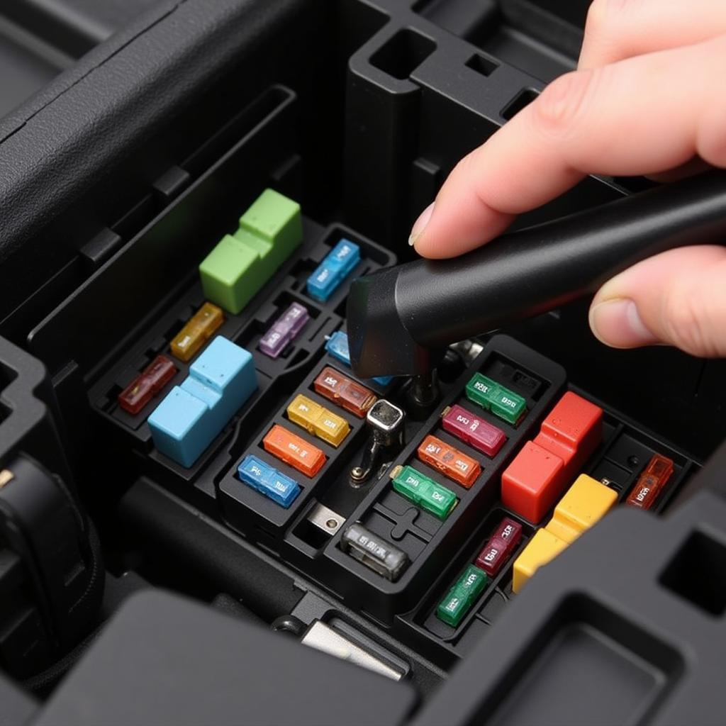 Checking ABS Fuse in Fuse Box