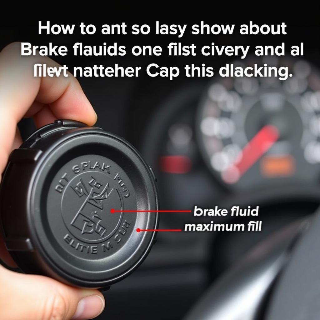 Checking Brake Fluid in a Mazda 6