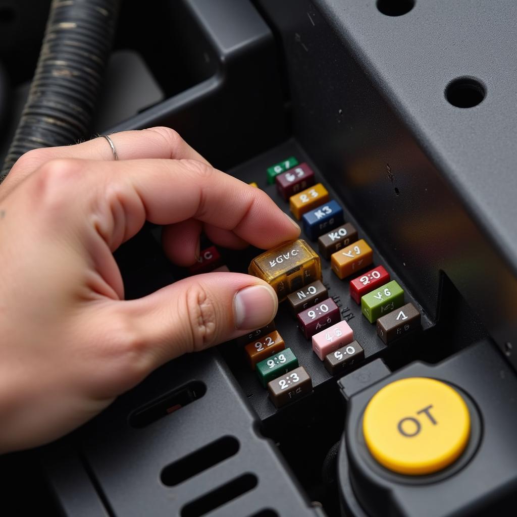 Checking Car Fuse Box