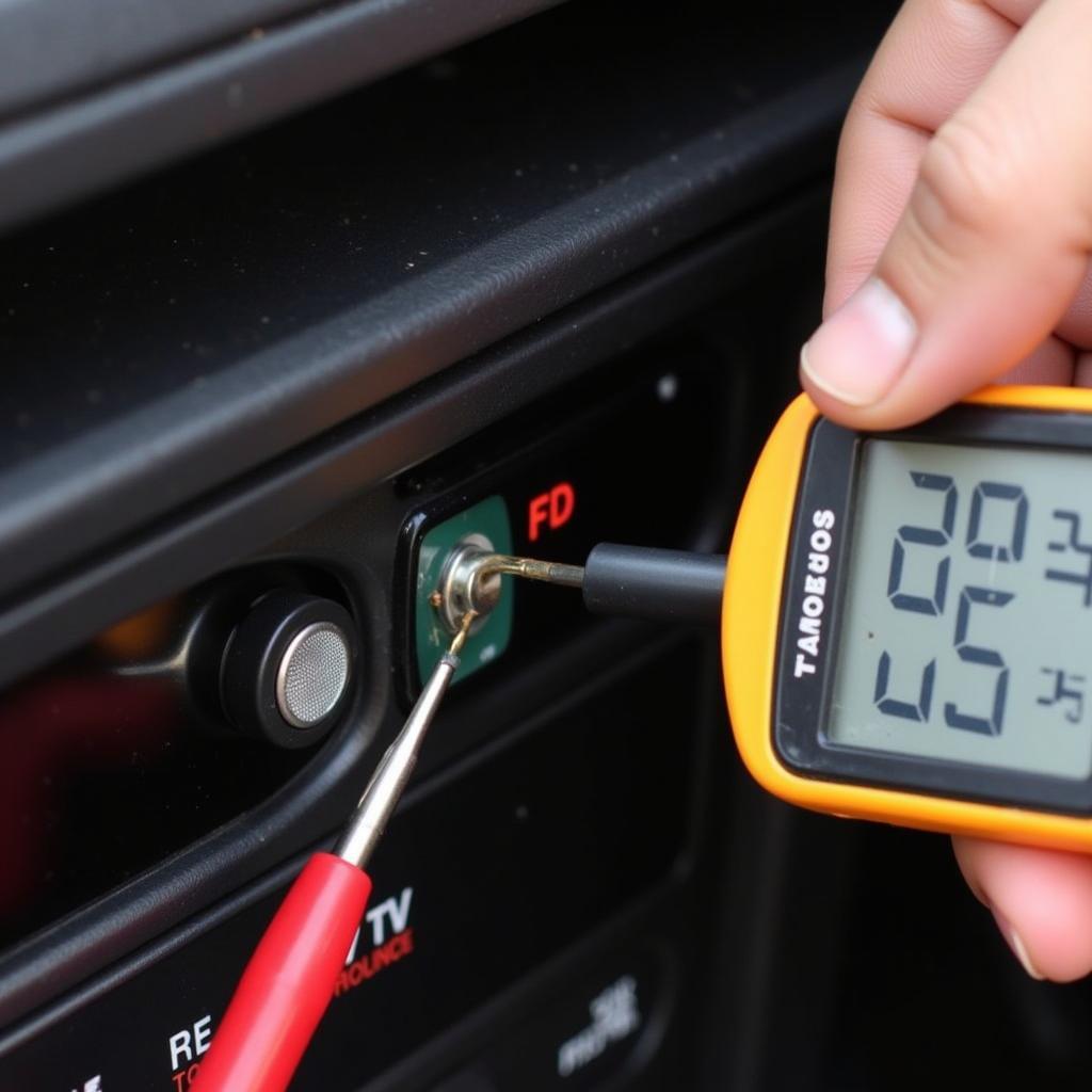 Checking Car Radio Fuse