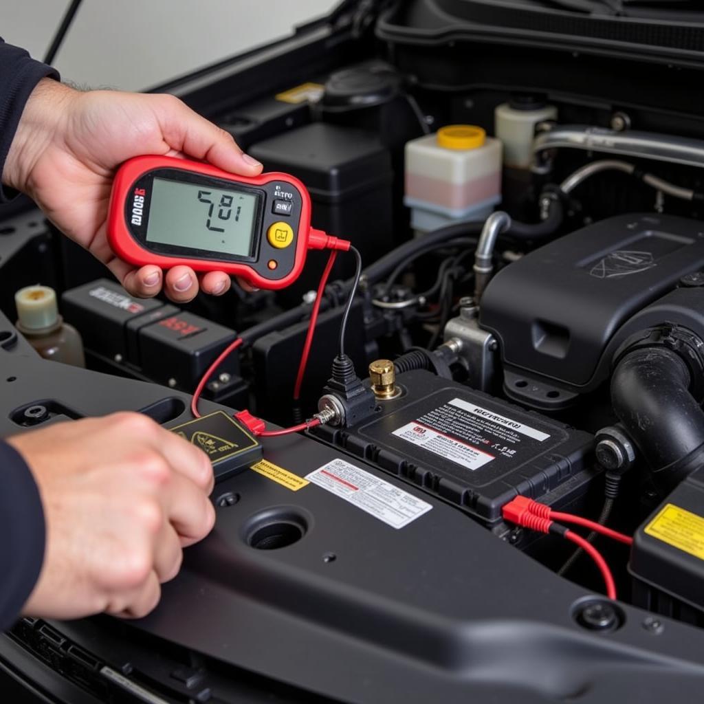 Checking the Battery in a 2018 Chevy Colorado