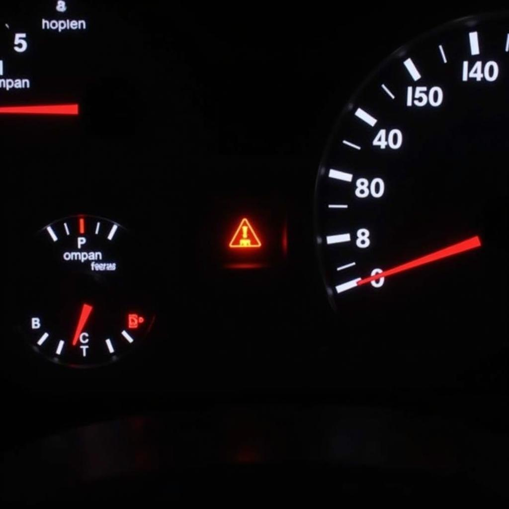 Chevy HHR Brake Warning Light on Dashboard