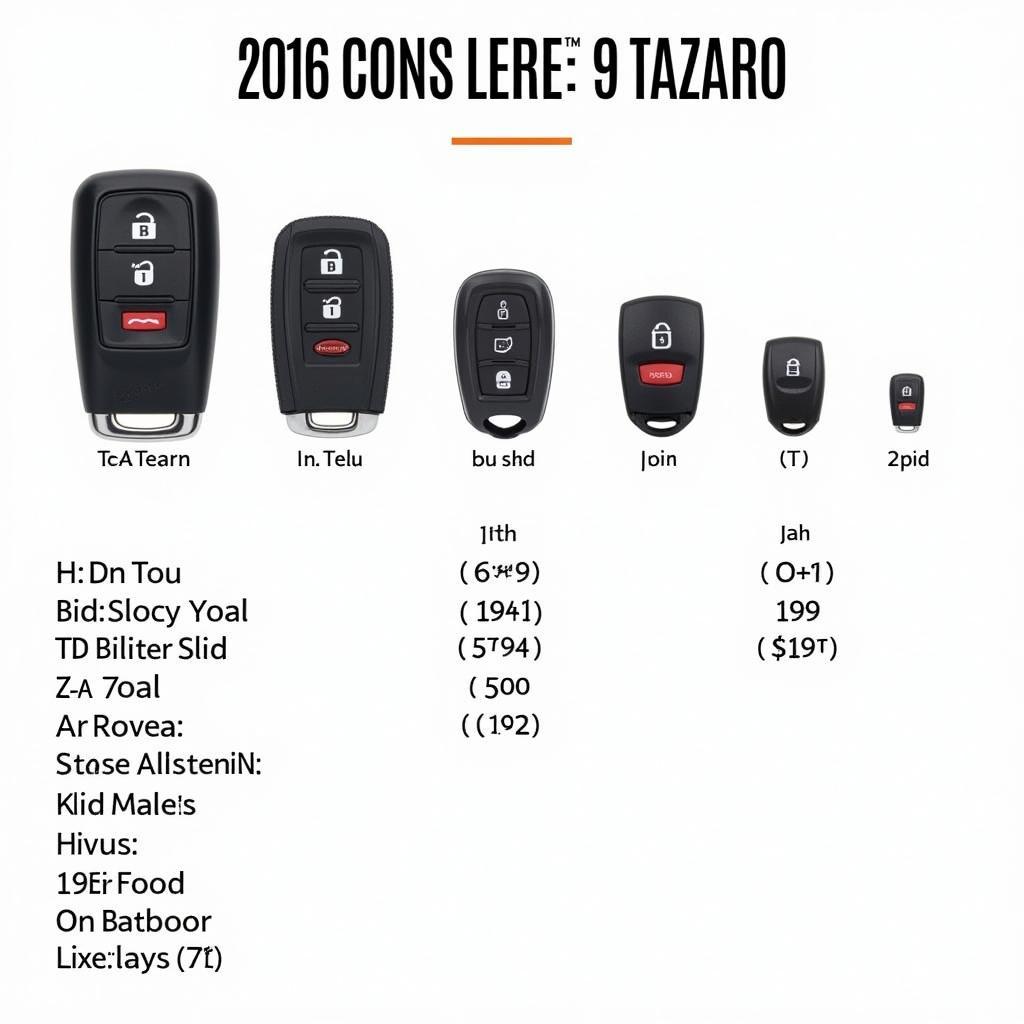 Different Chevy Key Fob Battery Types