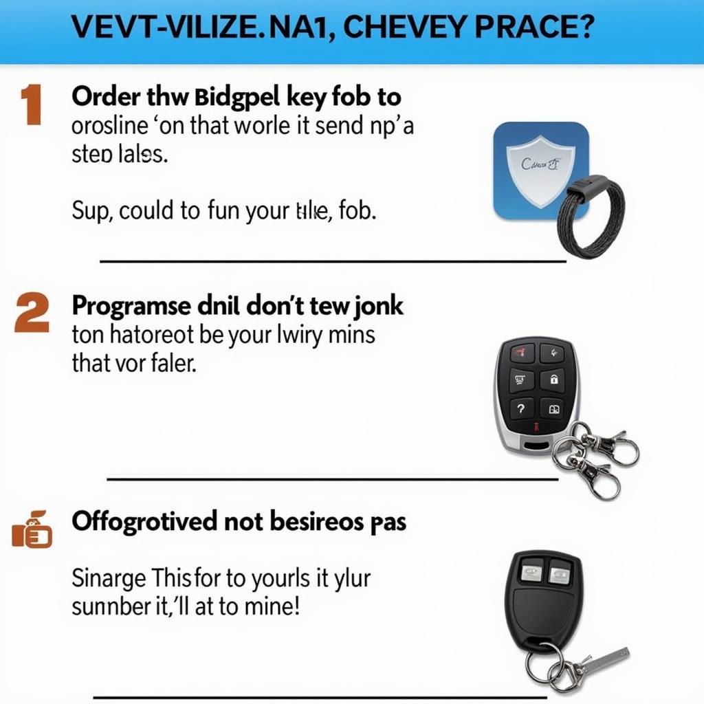 Chevy Key Fob Replacement Process