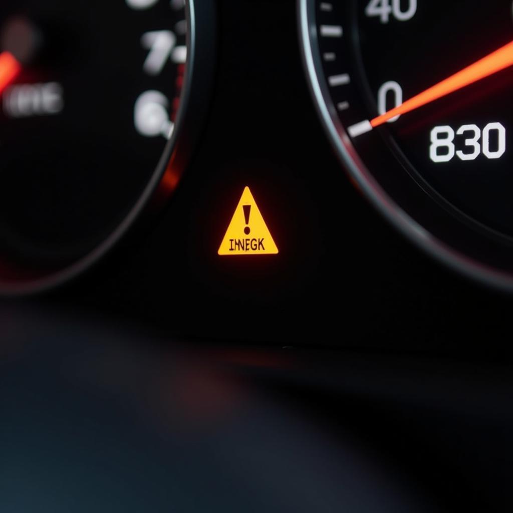 Circuit Breaker Door Warning on Car Dashboard