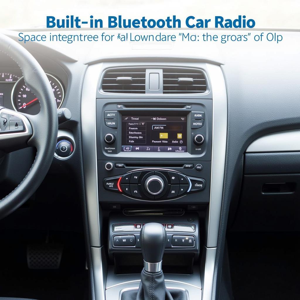 Integrated Car Radio System