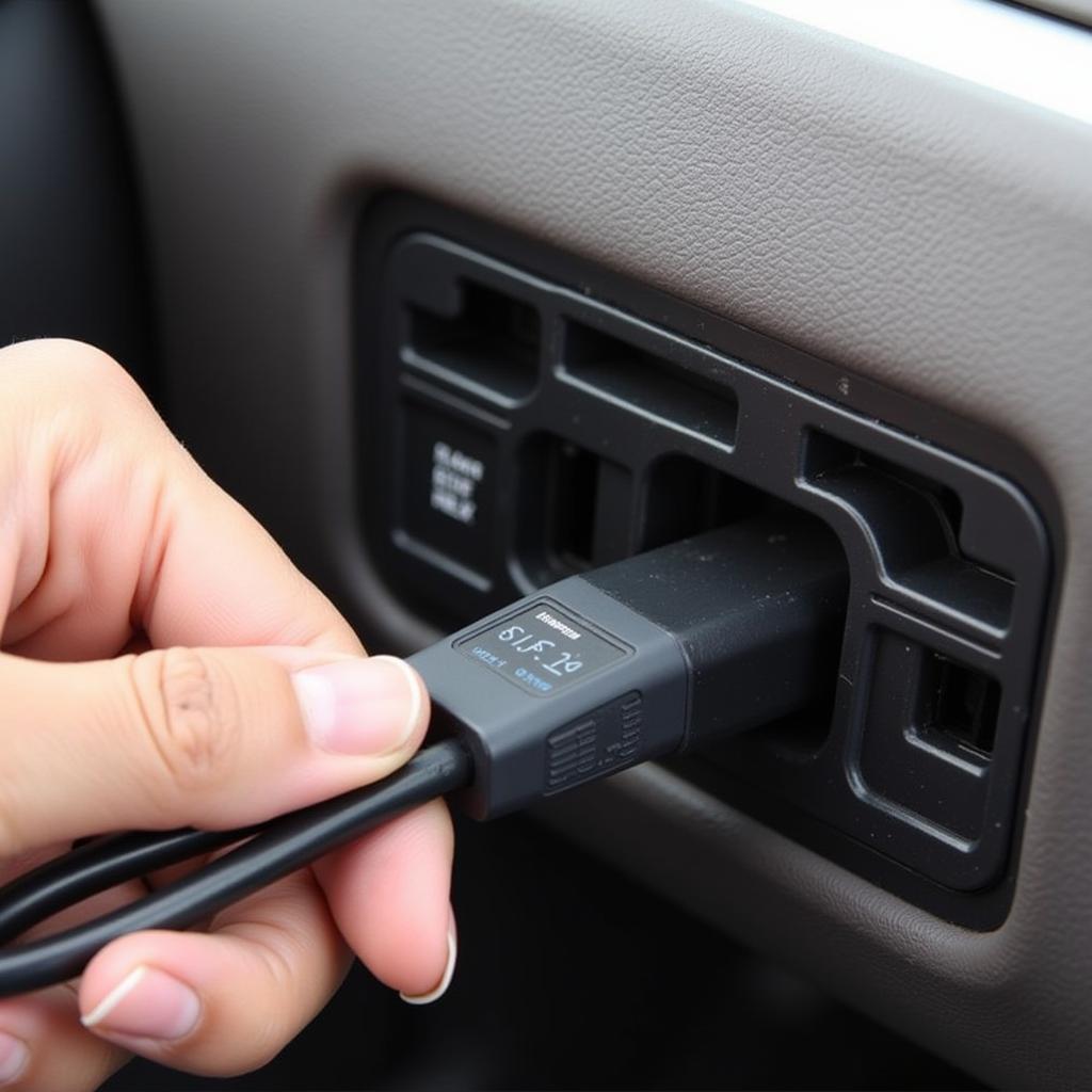 Connecting VCDS Interface to Car OBD2 Port