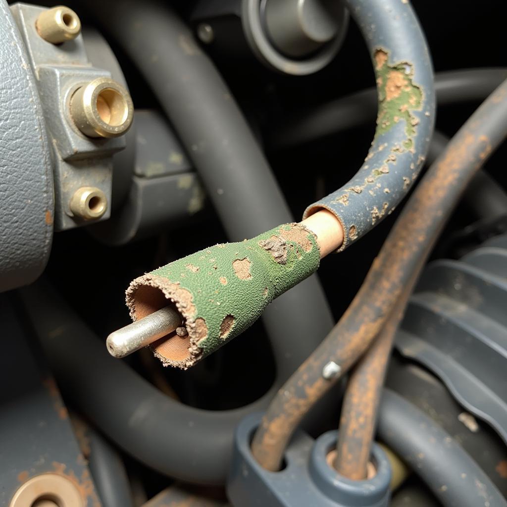 Corroded Car Wiring Causing Parasitic Drain