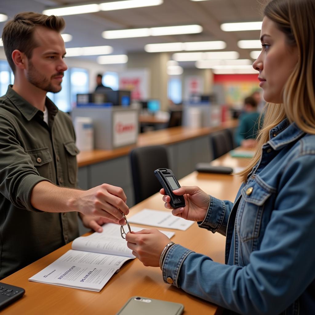 Getting a Costco Key Fob Replacement at the Membership Desk