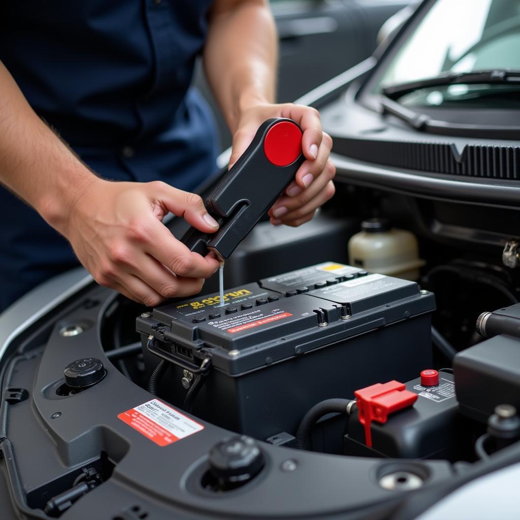 Maintaining a CRV Battery