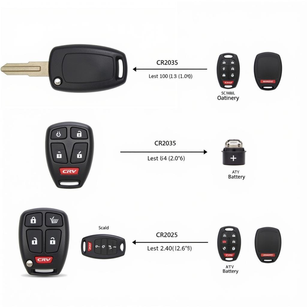 CRV Key Fob Battery Types