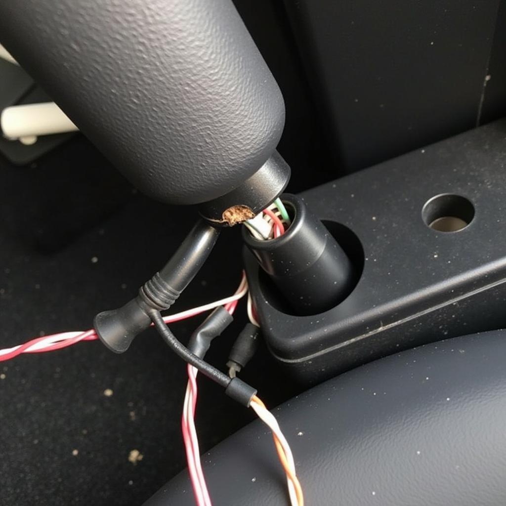 Damaged Seat Belt Wiring Harness in Jeep Grand Cherokee