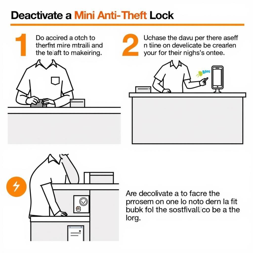 Deactivating Mini Anti-Theft Locks at Checkout