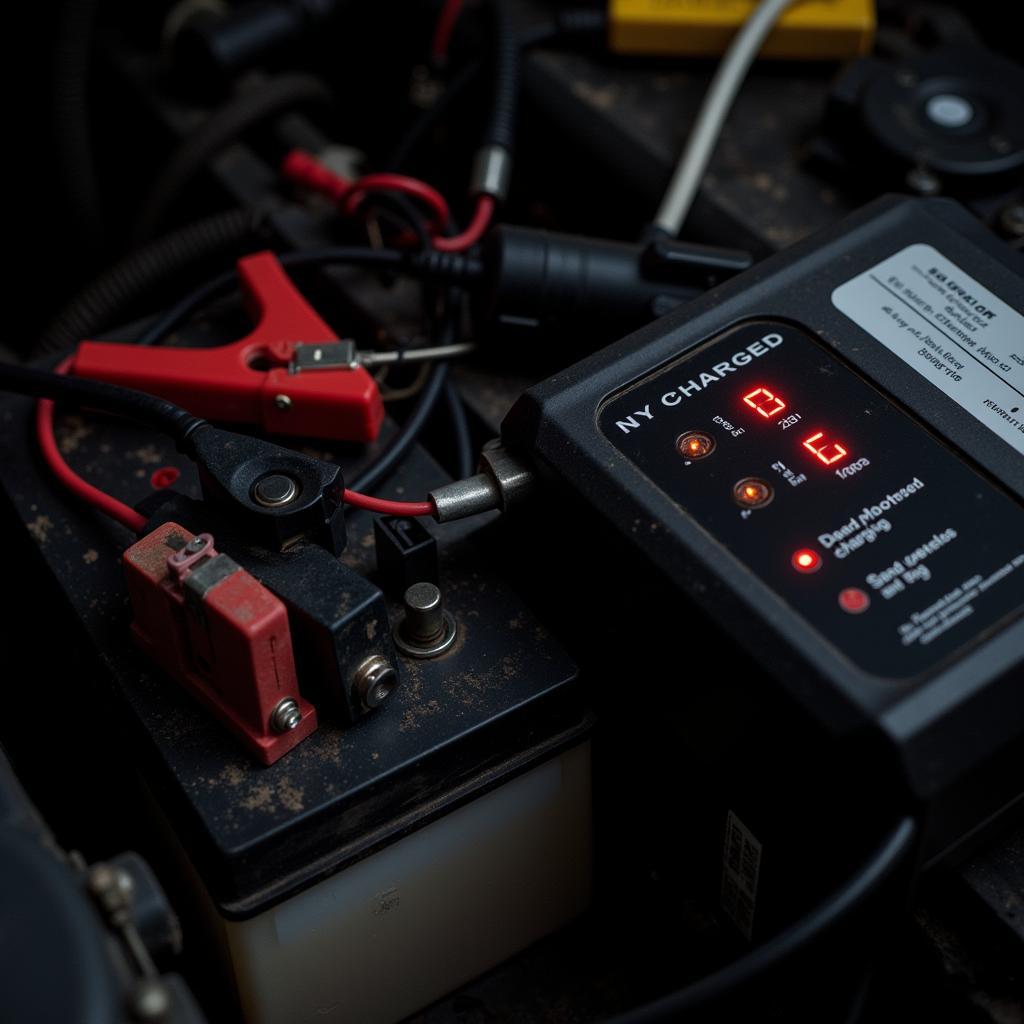 Dead Car Battery with a Non-Functional Charger