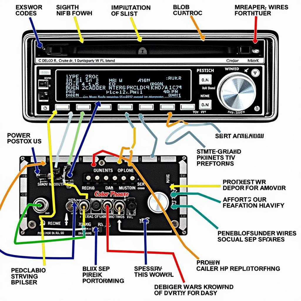 Delco Car Radio Wiring Diagram Basics