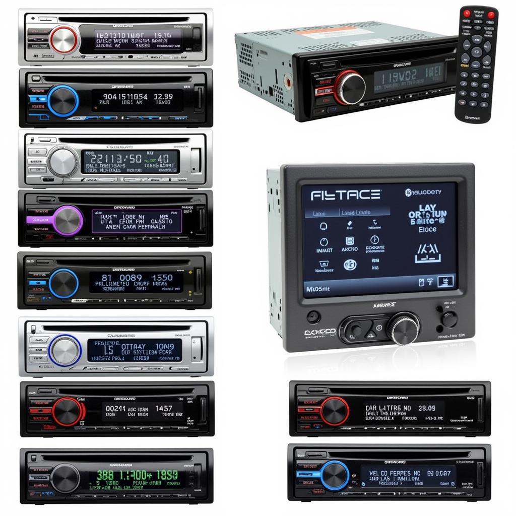 Variety of Car Radios