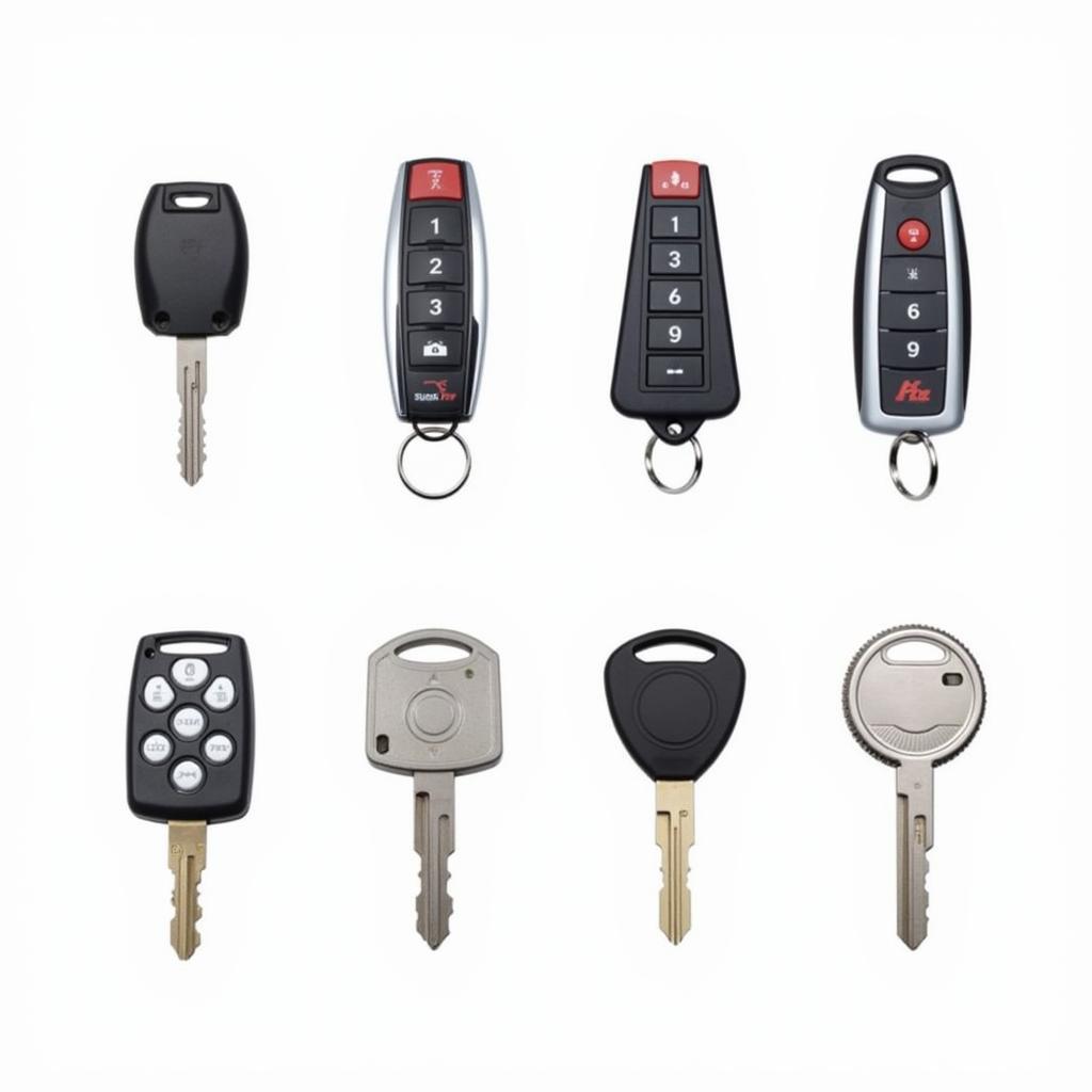 Various Key Fob Types