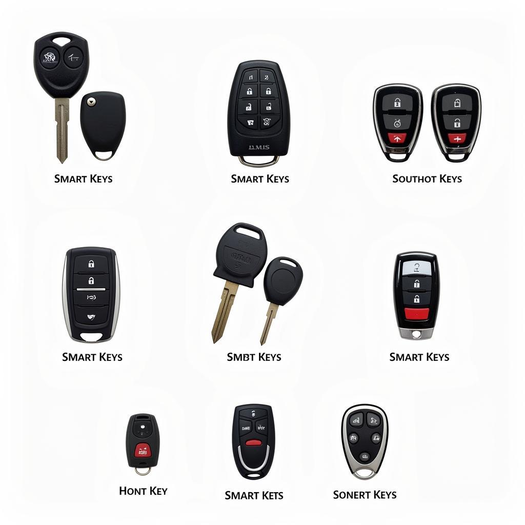 Different Types of Car Key Fobs